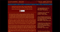 Desktop Screenshot of laughingtiger.com